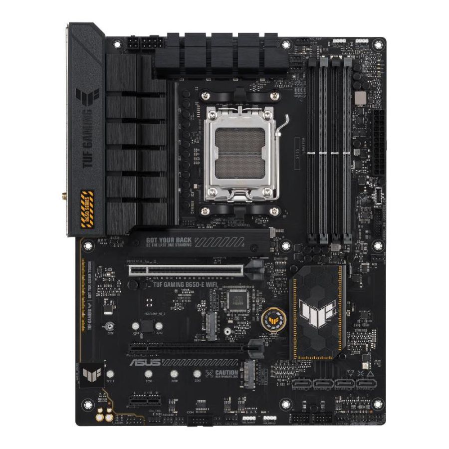 Asus tuf gaming b650-e wifi 6e amd b650 presa di corrente am5 atx