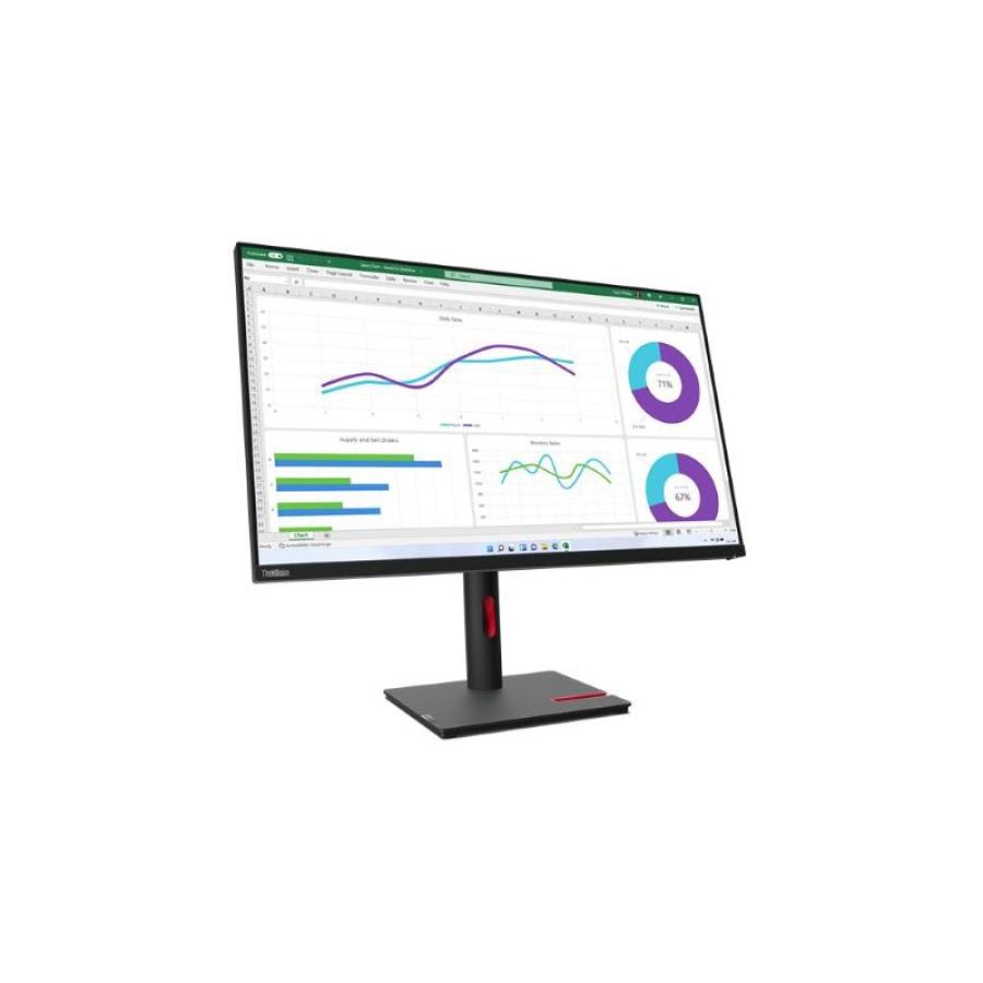 Lenovo thinkvision t32p-30 led display 31.5`` 3840x2160 pixel 4k ultra hd nero