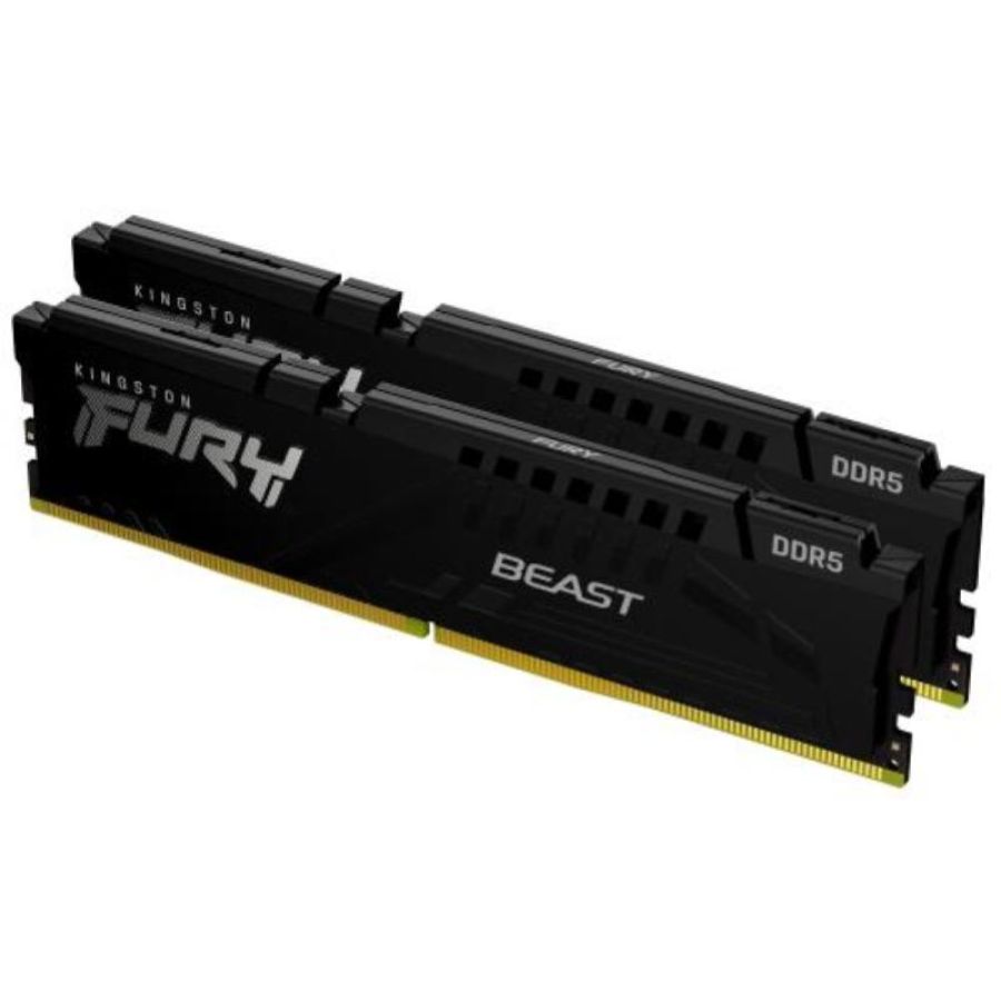 Kingston fury beast kit memoria ram 2x8gb 16gb totali 5.600 mhz tipologia ddr5 tecnologia dimm 288-pin cl40 black