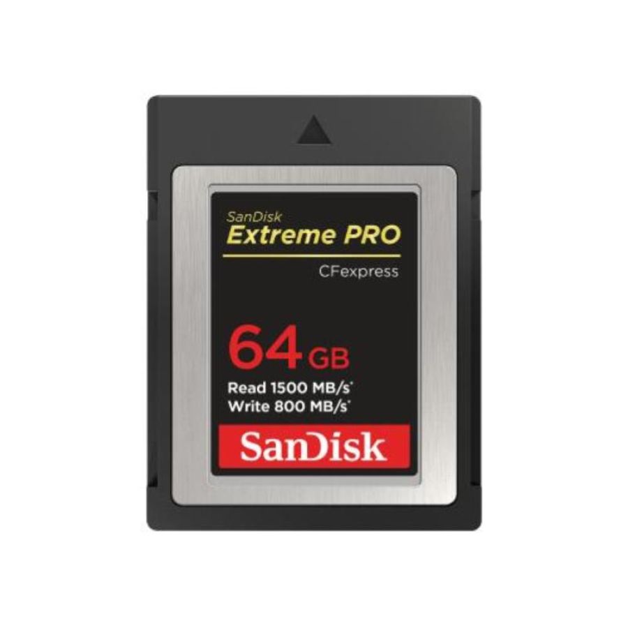Sandisk extreme pro memory card 64gb 4k nero