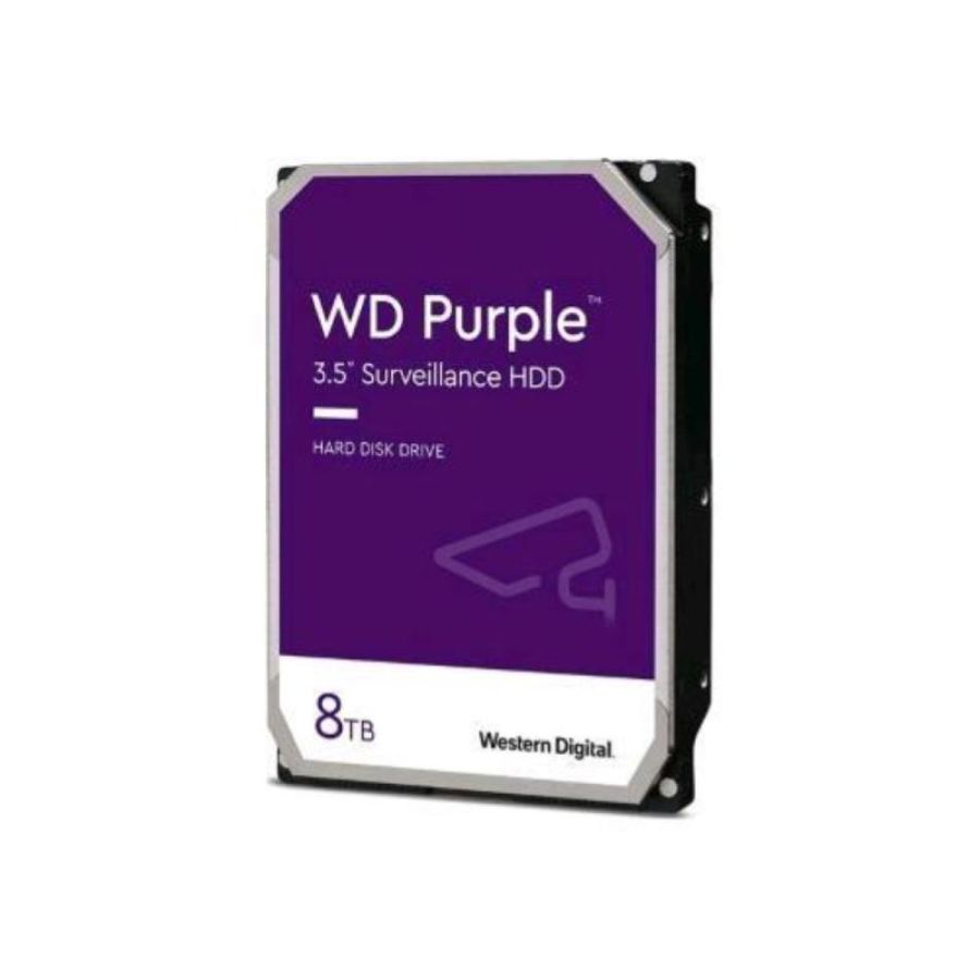 Western digital purple wd85purz hdd 8.000gb interno 3.5 sata iii buffer 256 mb 5.400 rpm
