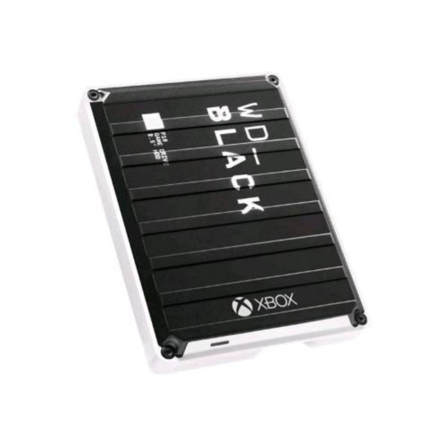 Western digital black p10 game drive hdd esterno 5.000gb 2.5 usb 3.2 gen 1 nero con con finiture bianche