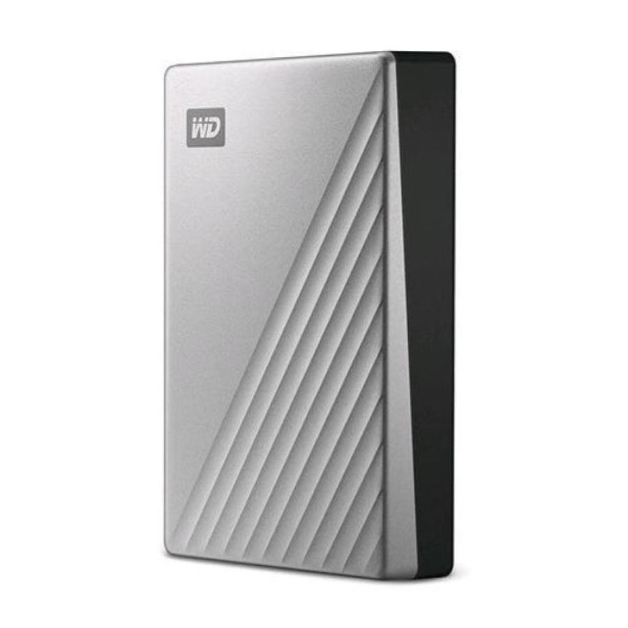 Western digital my passport ultra hdd esterno 4tb interfaccia usb 3.0 compatibile mac colore silver