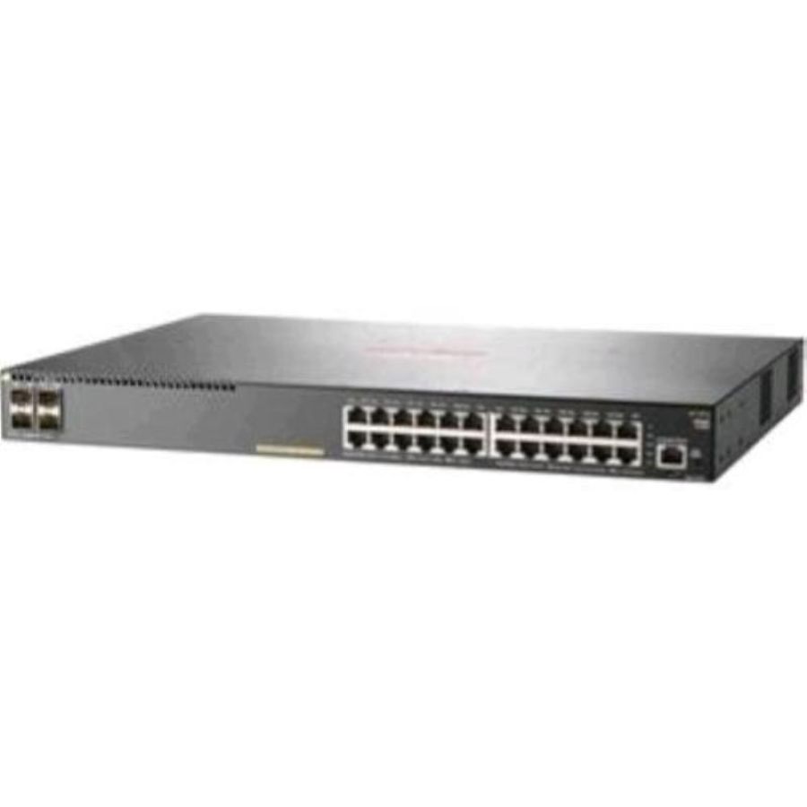 Hp aruba 2930f 24g poe+ 4sfp+ switch l3 gestito 24 x 10-100-1000 (poe+) + 4 x 1 gigabit - 10 gigabit sfp+ (uplink) montabile su rack poe+