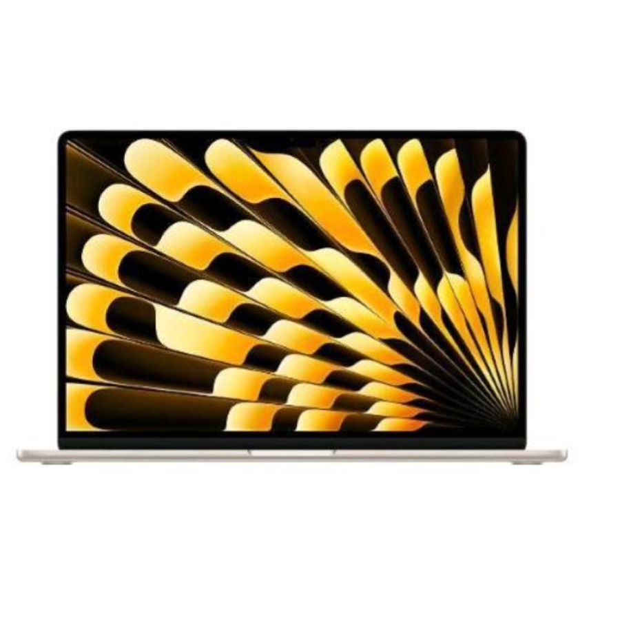 Apple macbook air 15 15.3 chip m3 8-core cpu 10-core gpu ram 16gb ssd 512gb 35 w mac os sonoma italia starlight