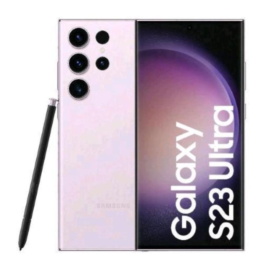 Samsung s918 galaxy s23 ultra 5g dual sim 6.8 octa core 256gb ram 8gb 5g italia lavender