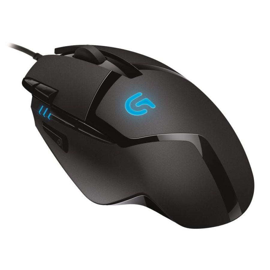 Logitech g402 hyperion fury mouse gaming usb 8 tasti 4.000 dpi nero