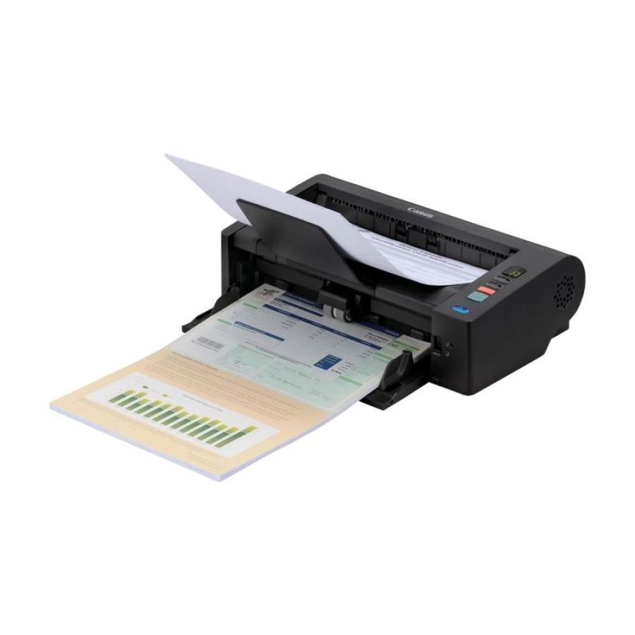 Canon imageformula dr-m140ii scanner documentale a4 con adf + alimentatore di fogli duplex usb 2.0 40ppm 600 dpi nero