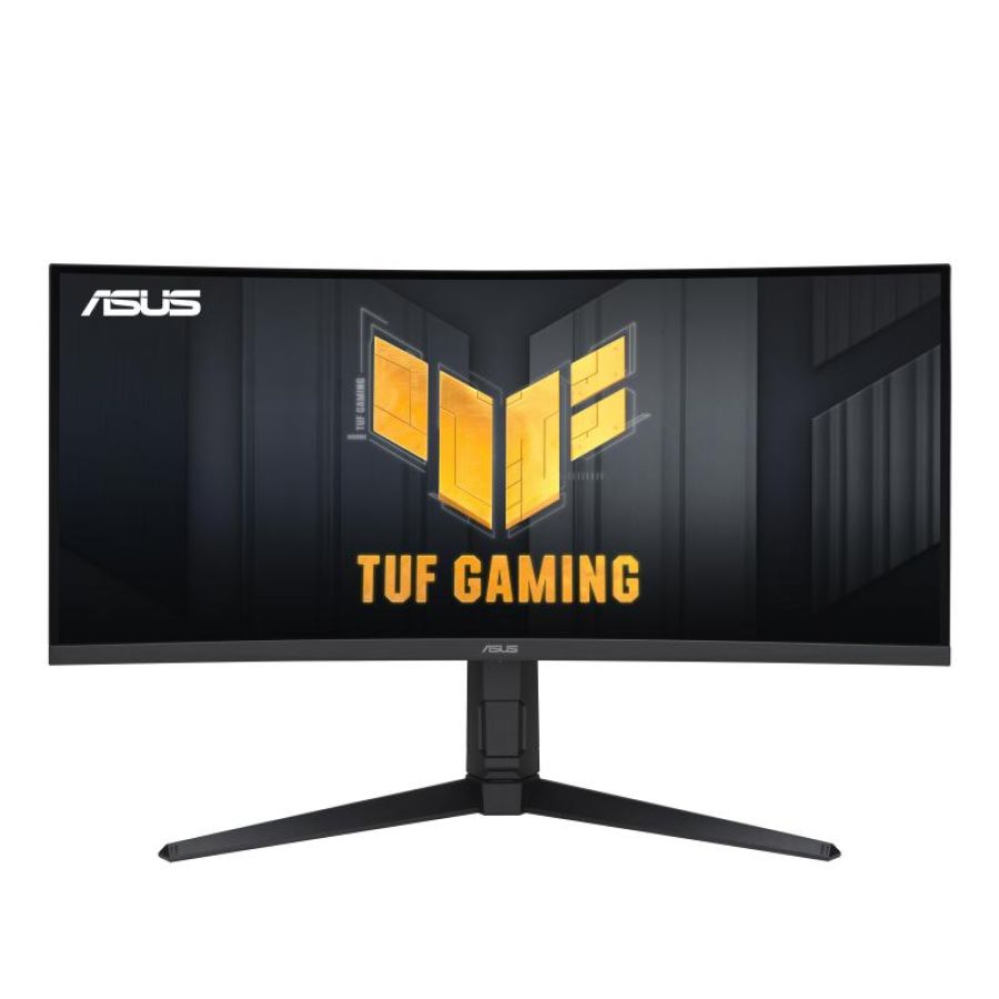 Asus tuf gaming vg34vqel1a monitor gaming curvo 34 uwqhd 100 hz tecnologia extreme low motion blur e freesync 1 ms (mprt) 125% srgb hdr nero