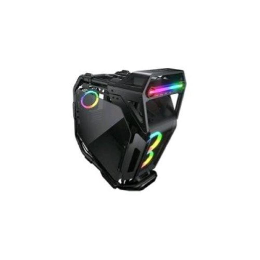 Cougar cratus cabinet midi tower gaming pannello laterale in vetro temperato 3 x fan rgb nero