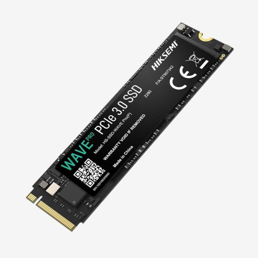 Hikvision hiksemi wave pro ssd 512gb m.2 nvme pci express 3.0 3d tlc - lettura: 3500 mb/s - scrittura: 1800 mb/s