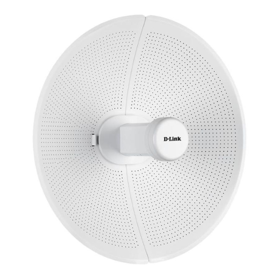 D-link dap-3712 access point per esterni ip66 bridge long range fino a 20 km wlan 867 mbit/s poe white