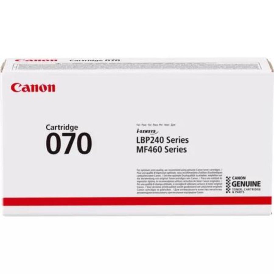 Toner canon 070 bk nero 3000pp x lbp243dw lbp246dw mf461dw mf463dw mf465dw