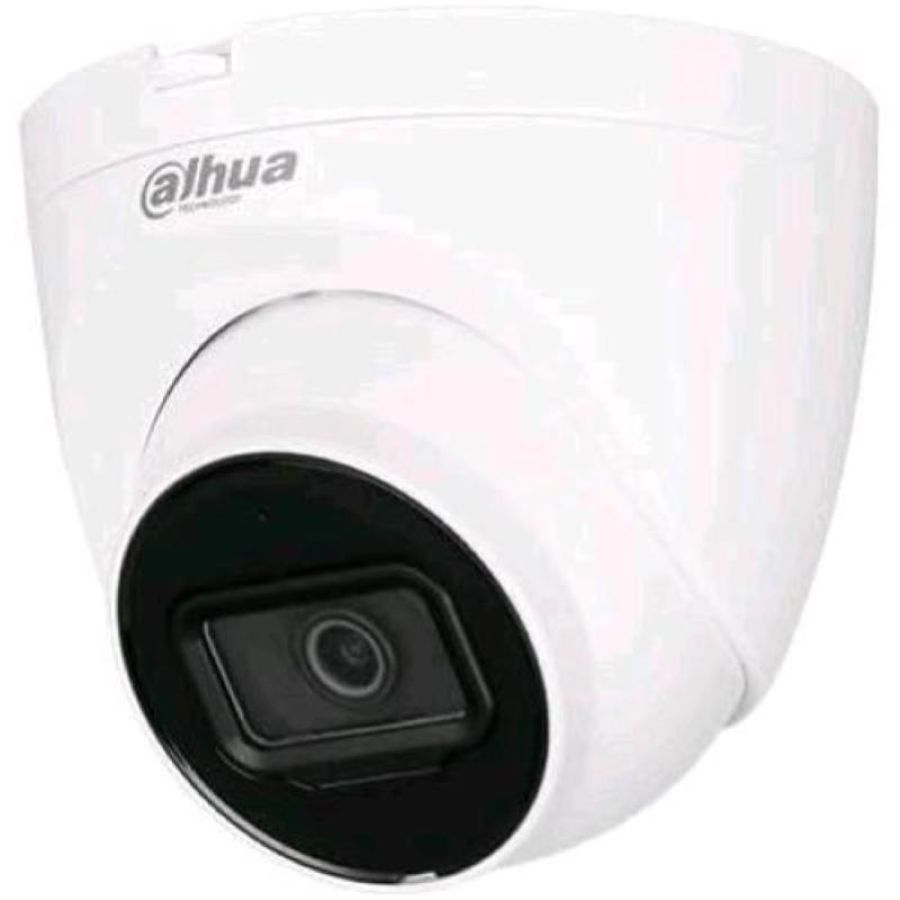 Dahua ipc-hdw2441t-s videocamera videosorveglianza da esterno ip 4mp 2.8mm ip67 poe ir30m con microfono integrato bianco