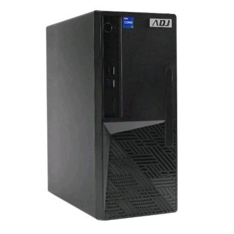Adj business i3-12100 3.3ghz ram 8gb-ssd 500gb m.2-win 11 prof black (276-3285-w11)