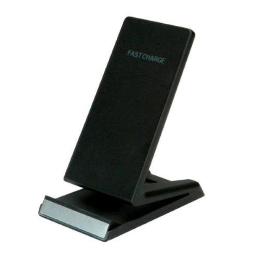 Nilox wireless charging stand caricabatterie wireless per dispositivi qi 10w nero