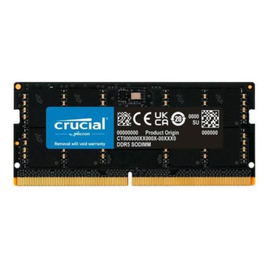 Crucial ct32g56c46s5 memoria ram 32gb 5.600mhz tipologia so-dimm tecnologia ddr5 cas 46