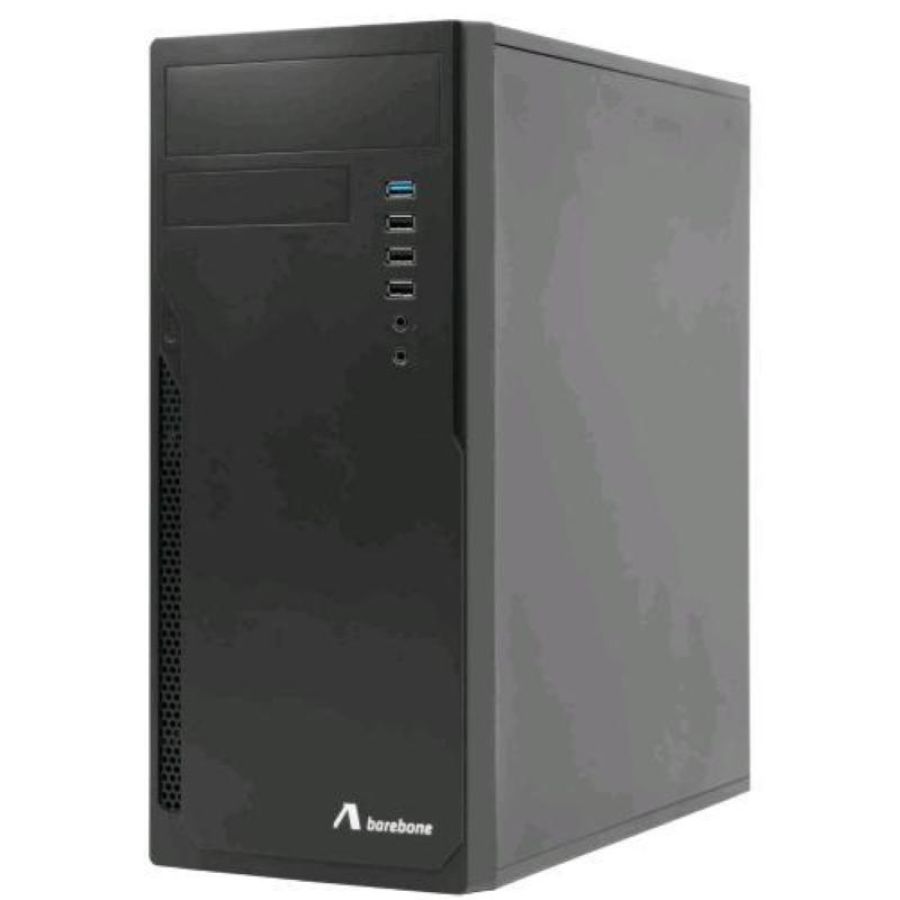 Adj 200-00049 case mid-tower con alimentatore 300 w atx/microatx/itx 3 x usb 2.0 1 x usb 3.0 nero