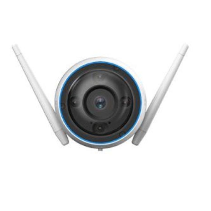 Ezviz h3 3k telecamera ip da esterno 5 mpx con luce strobo e sirena ip67 visione notturna audio bidirezionale