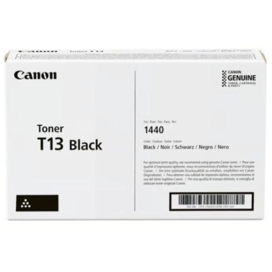 Toner canon t13 bk 10.600pp x i-sensys x 1440p 1440pr 1440i 1440if