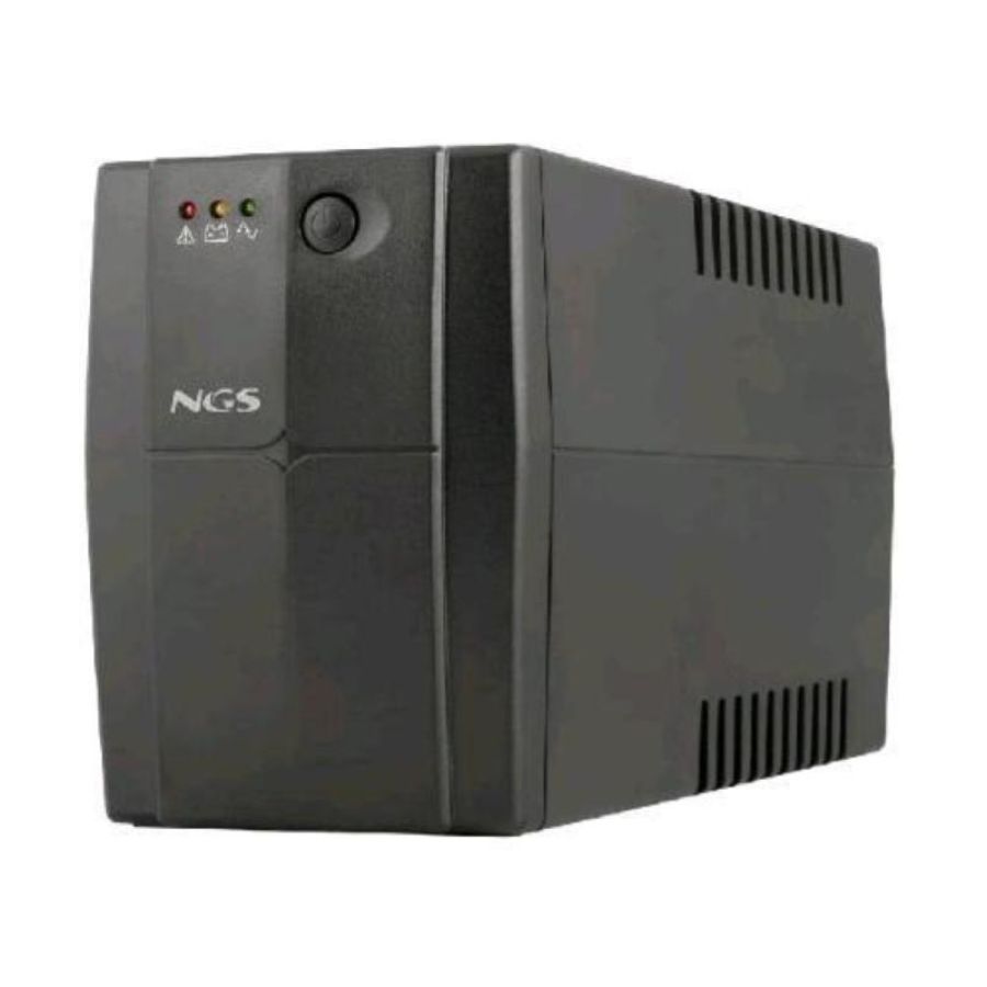 Ngs fortress1200v3 gruppo di continuita ups 480w 2xprese schuko off-line convertitore avr buck-boost nero