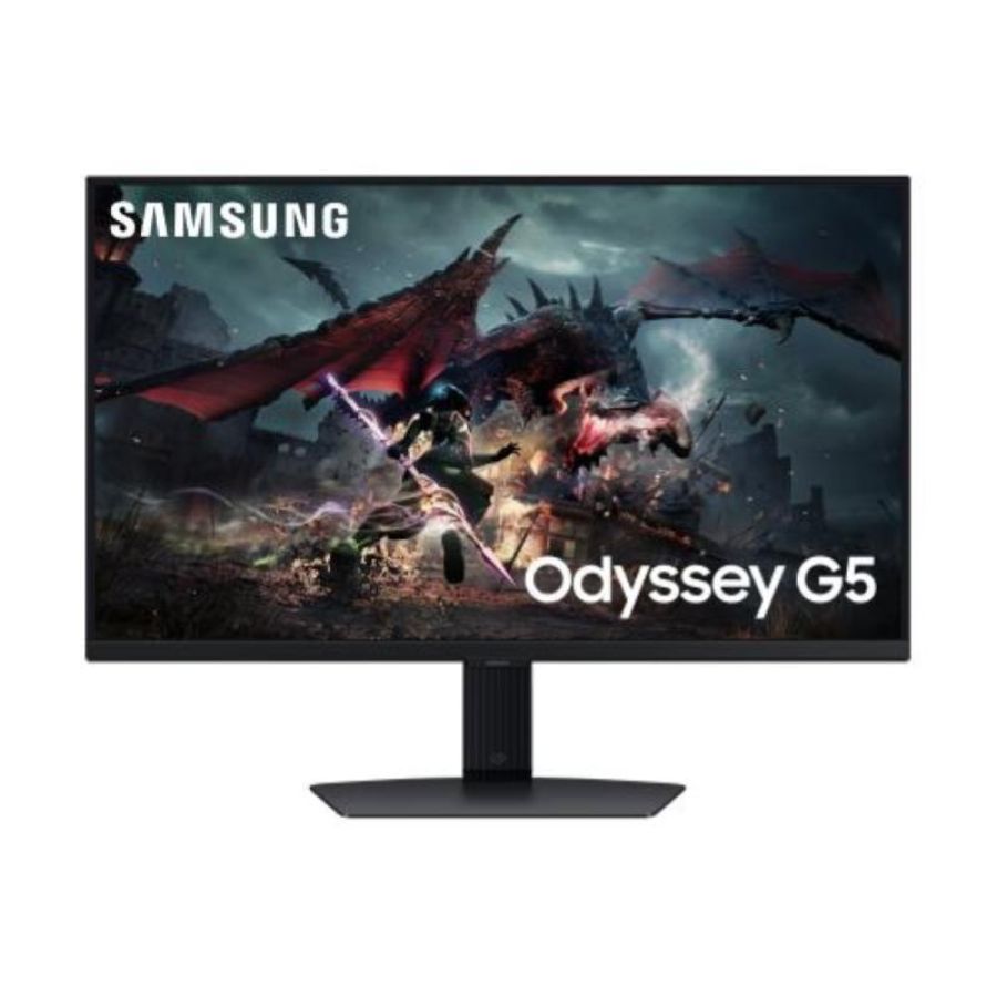 Samsung odyssey g5 monitor gaming 27`` ips 180hz qhd 1ms pivot hdmi-displayport