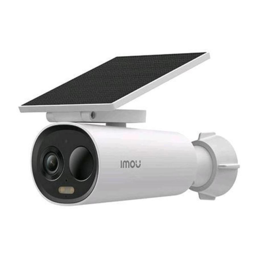 Imou cell 3c all in one telecamera di sicurezza cctv da esterno 2k qhd wi-fi con pannello solare incorporato ip66