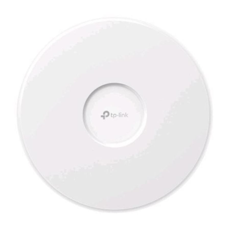Tp-link eap772 access point wi-fi 6e tri-band 9300mbps bianco router wireless veloce