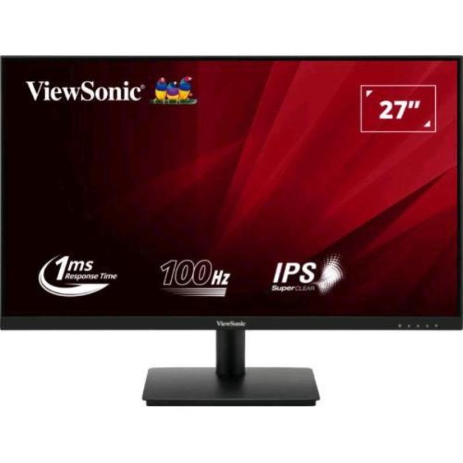 Viewsonic va270-h 27 led full hd ips 16:9 250 cd/mq contrasto 1000:1 1ms 100hz 1 x vga 1x hdmi nero