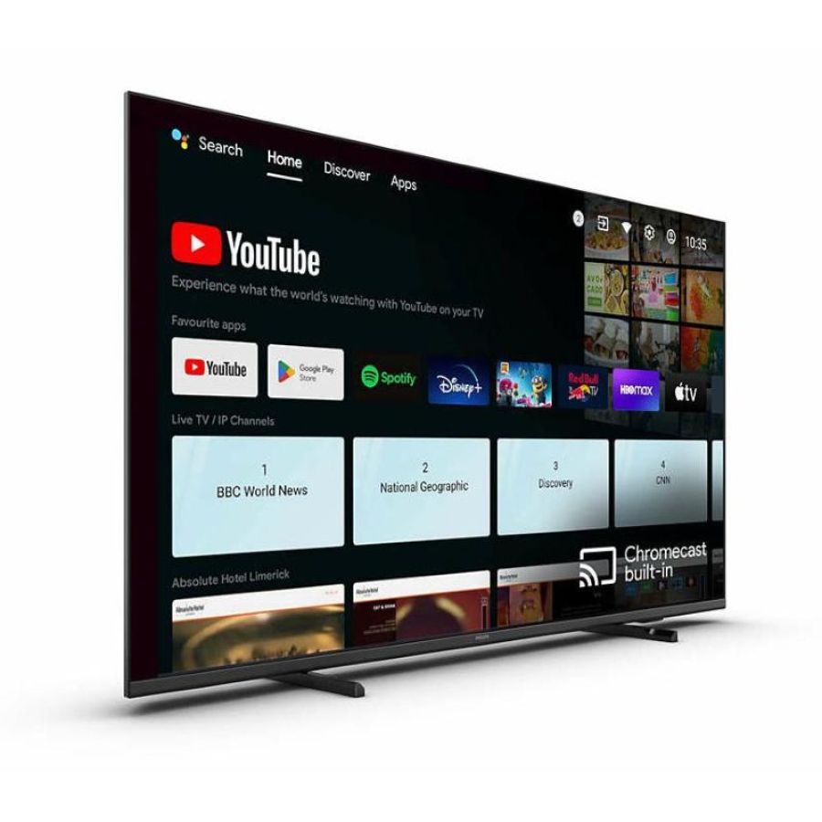 Philips 55hfl4518u-12 hotel tv 55 pollici 4500 series android tv uhd grigio