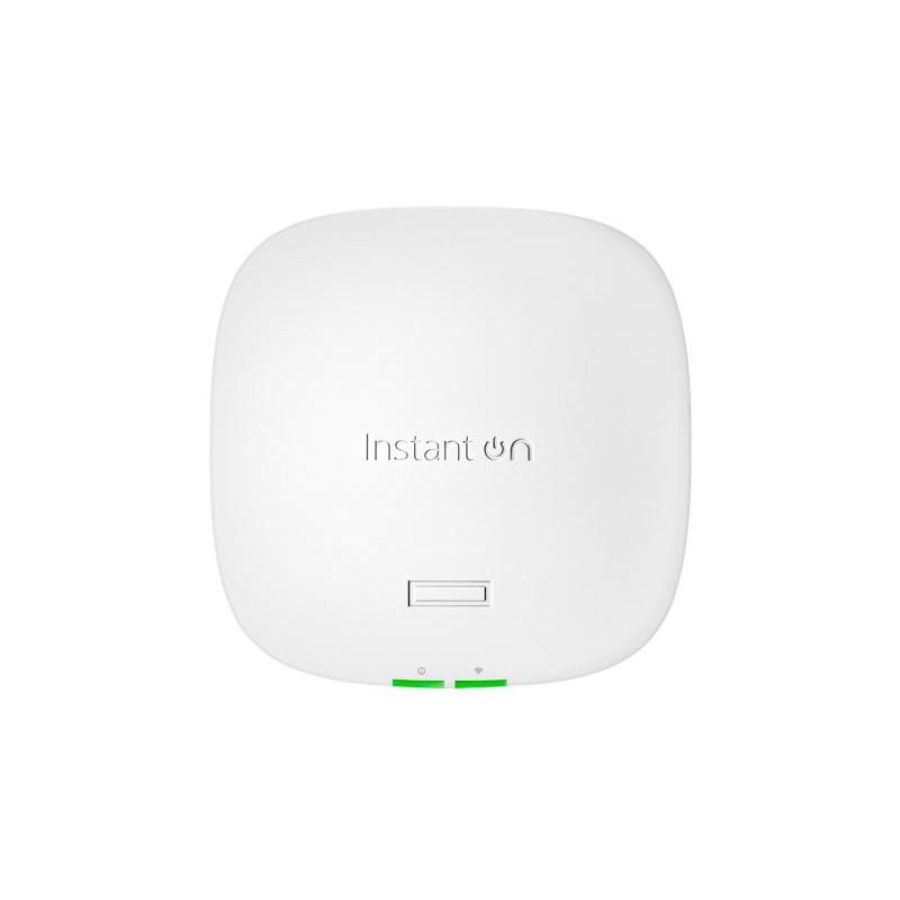 Hpe instant on ap32 (eu) access point tri band 2.4/5/6ghz wi-fi 6e 2 x 2 mimo - mu-mimo montabile a soffitto o a parete bianco