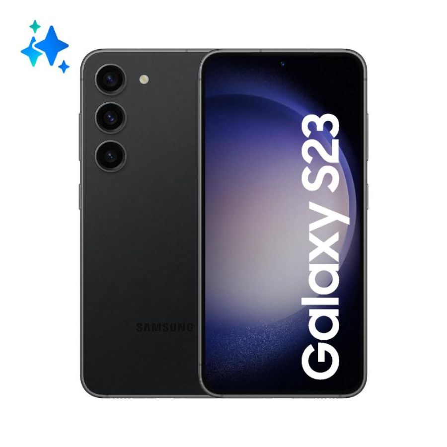 Samsung galaxy s23 5g 8gb 128gb 6.1`` amoled 120hz dual sim phantom black italia