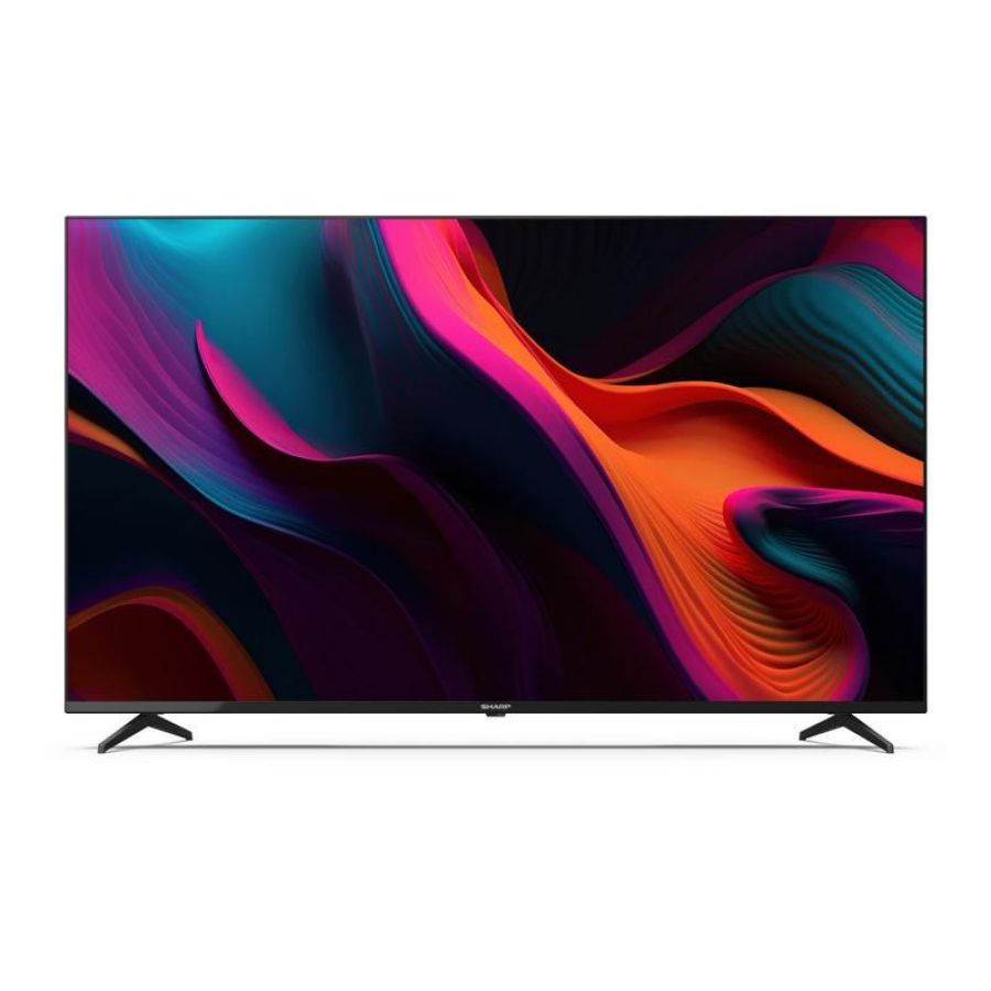 Sharp 50gl4060e smart tv 50 pollici 4k ultra hd display led sistema google tv colore nero
