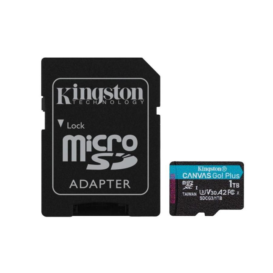 1tb msdxc canvas go plus 170r a2 u3 v30 card + adp