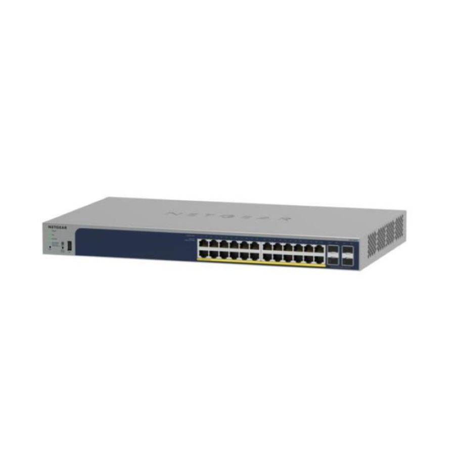 Netgear gs752tpp-300eus switch gestito l3 - 48 x 10/100/1000 (poe+) + 4 x gigabit sfp poe+ (760 w) montabile su rack