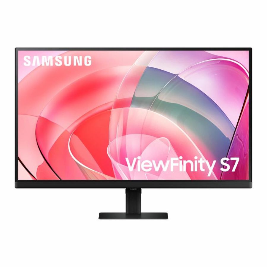 Samsung viewfinity s7 s70d 27 led ips 4k uhd 3840 x 2160 16:9 350 cd/mq contrasto 1000:1 60hz 5ms 1 x hdmi 1 x displayport nero