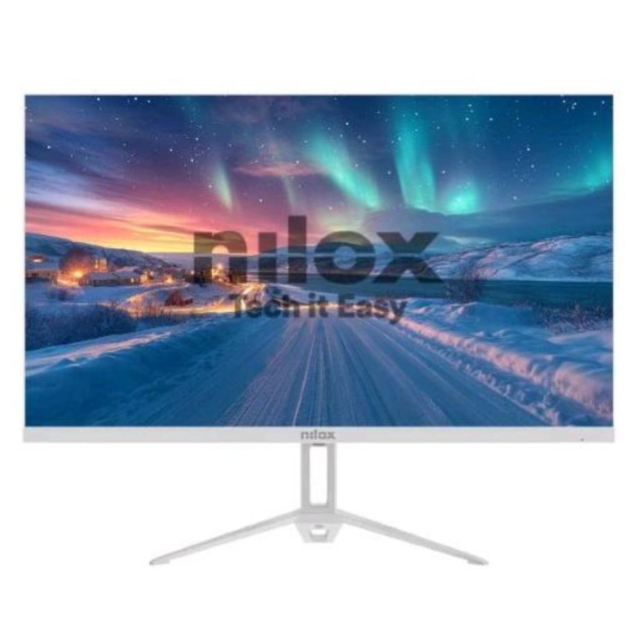 Nilox nxm24fhd100w 23.8 led full hd ips 16:9 250 cd/mq 5ms 100hz 1 x hdmi 1 x vga bianco