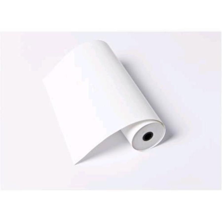 Brother pa-r-411 thermopaper roll a4 confezione 6 rotoli carta termica diametro 5.7cm larghezza 21cm colore bianco