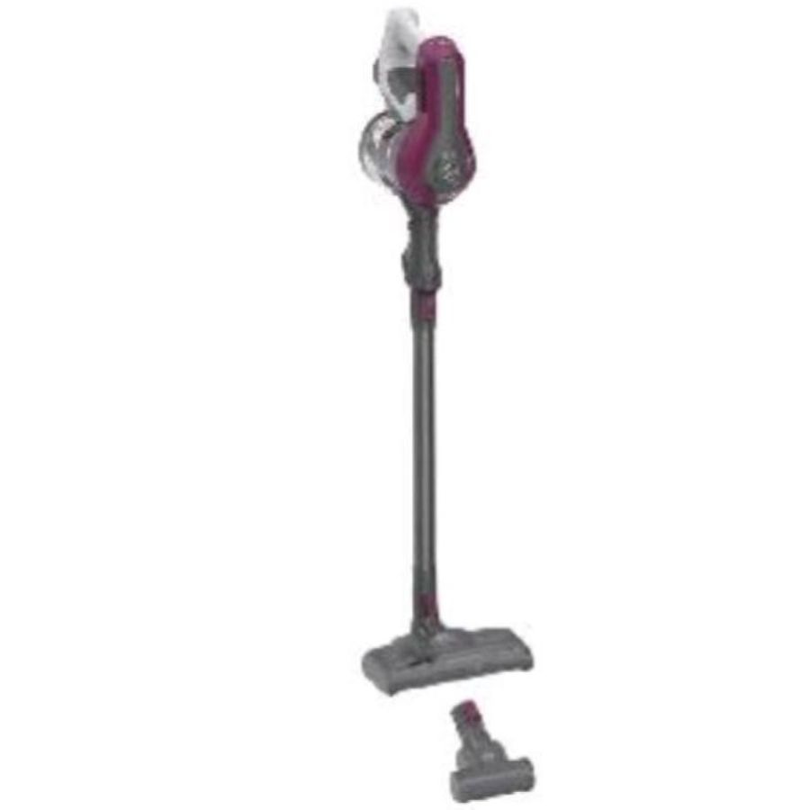 Hoover hf110p 011 scopa elettrica senza filo senza sacco 170w capacita` 0.9 lt spazzolla animali luce led magenta