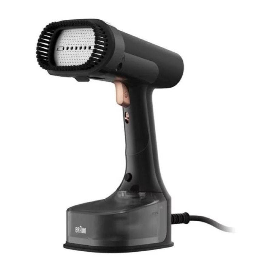 Braun quickstyle 7 gs7077bk stiratore verticale con tecnologia dual freeglide 3d e piastra riscaldata 1600w nero