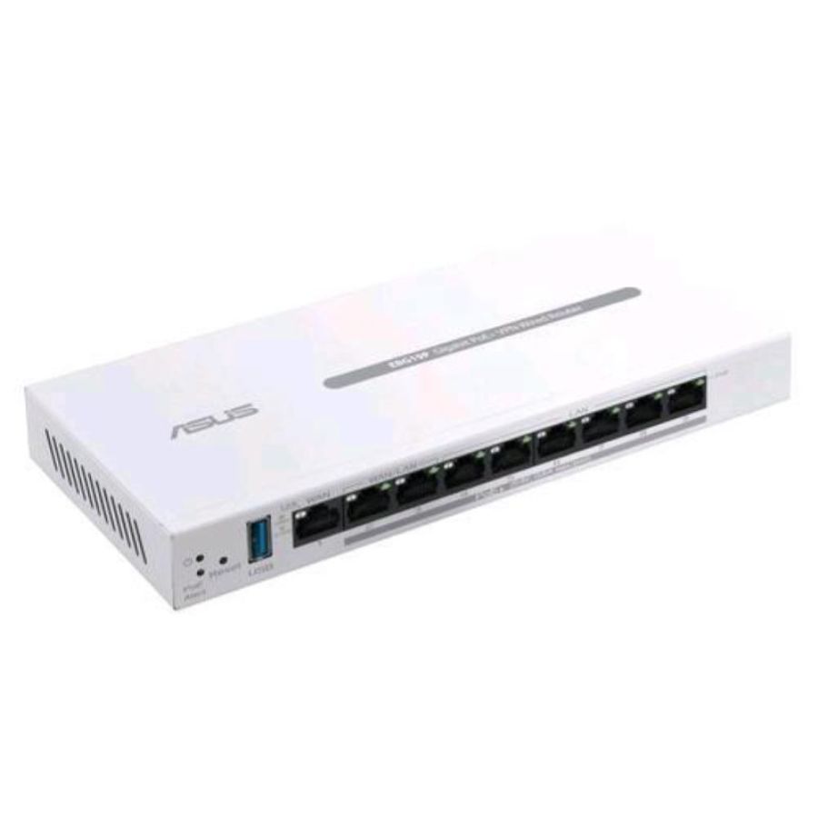 Asus ebg15 router 3g/4g lte/5g 8 porte lan rj-45 wi-fi white