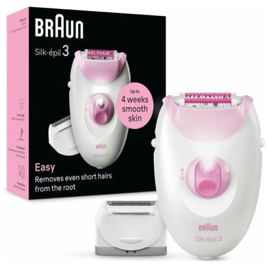 Braun silk-epil 3-031epilatore elettrico donna con cavo