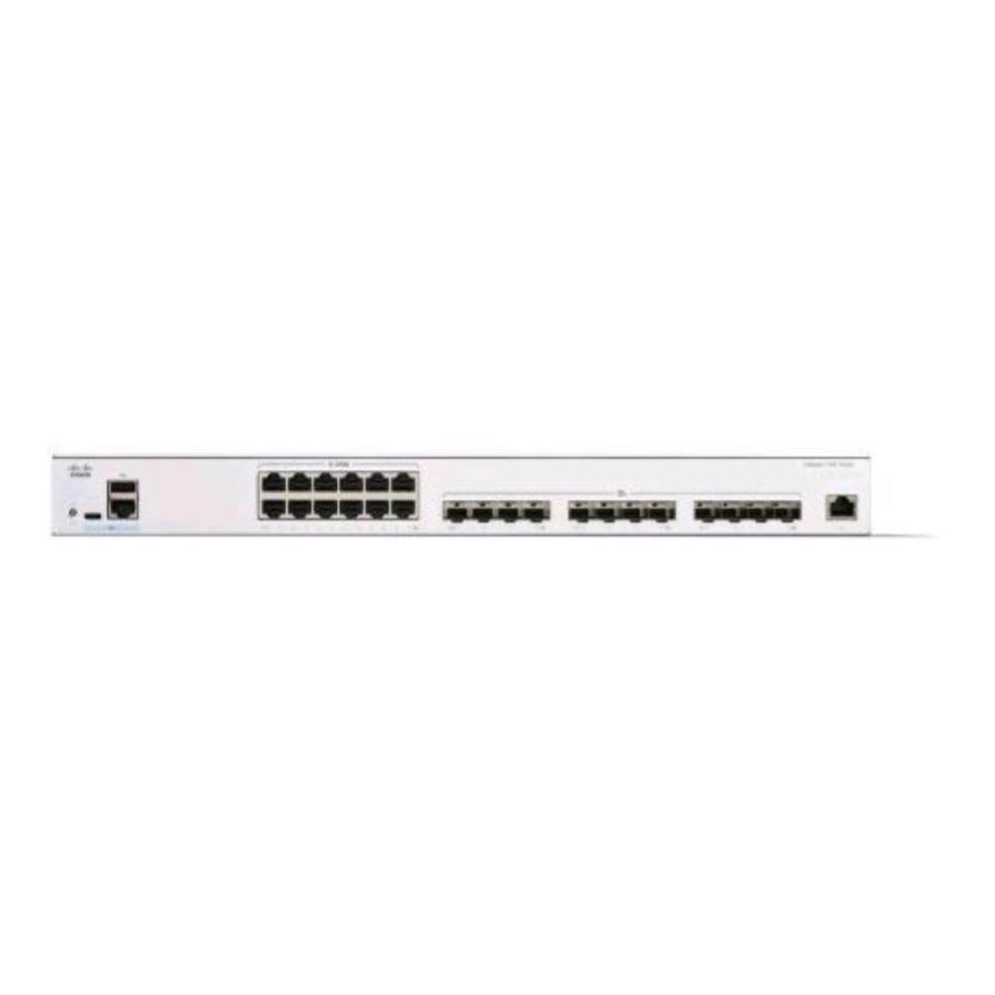 Cisco catalyst 1300-24xts switch gestito l3 - 12 x 10 gigabit ethernet + 12 x 10 gigabit sfp+ montabile su rack