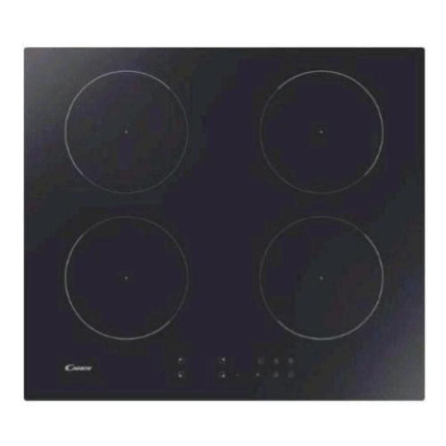 Candy ci642ctt/e1 piano cottura ad induzione 4 zone piano in vetroceramica nero