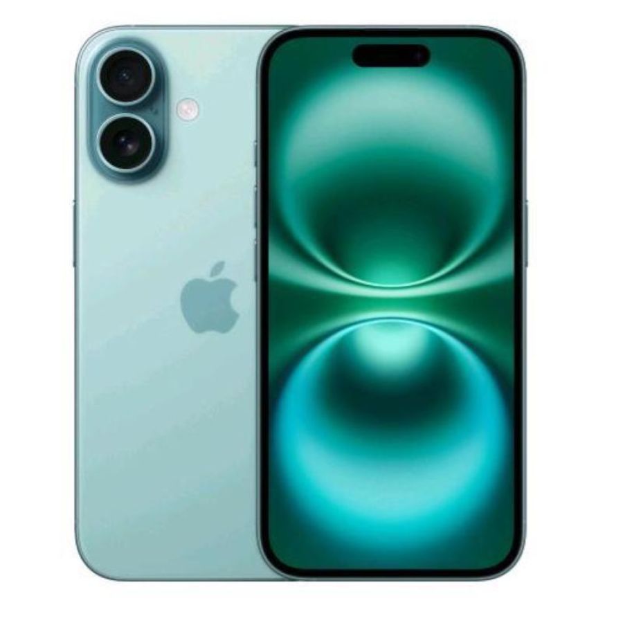 Apple iphone 16 128gb 6.1`` verde acqua italia