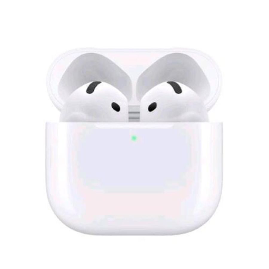 Apple airpods 4 auricolari bluetooth in-ear con custodia di ricarica usb-c chip h2 bianco
