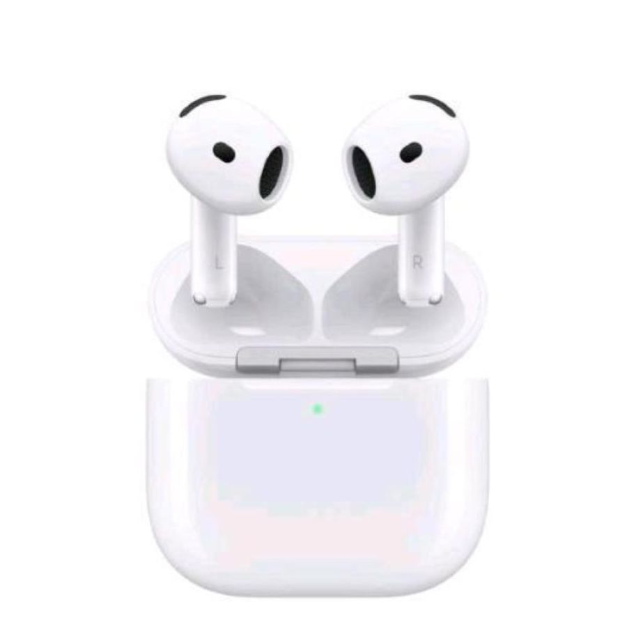 Apple airpods 4 con cancellazione attiva del rumore e custodia di ricarica wireless e usb-c