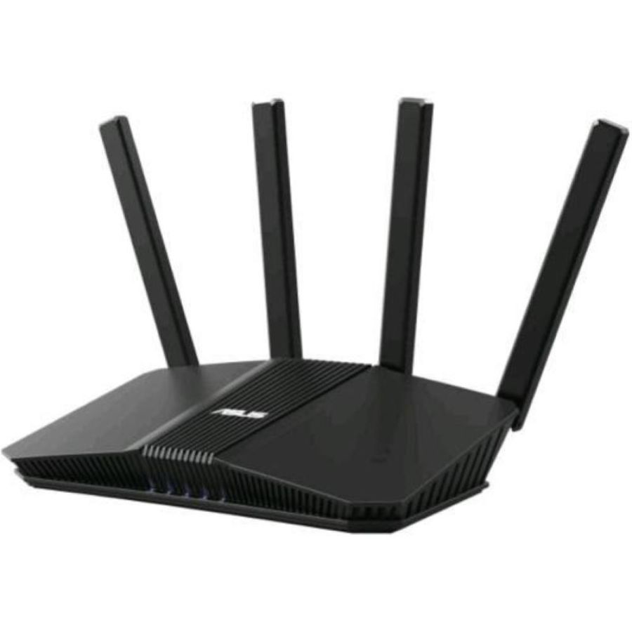 Asus rt-be58u router estendibile wifi 7 dual band aimesh, 4k-qam, mlo, ai wan/lan 2,5g, 4 porte 1g, sicurezza di rete, parental control, rete iot, vpn, 4 antenne nero