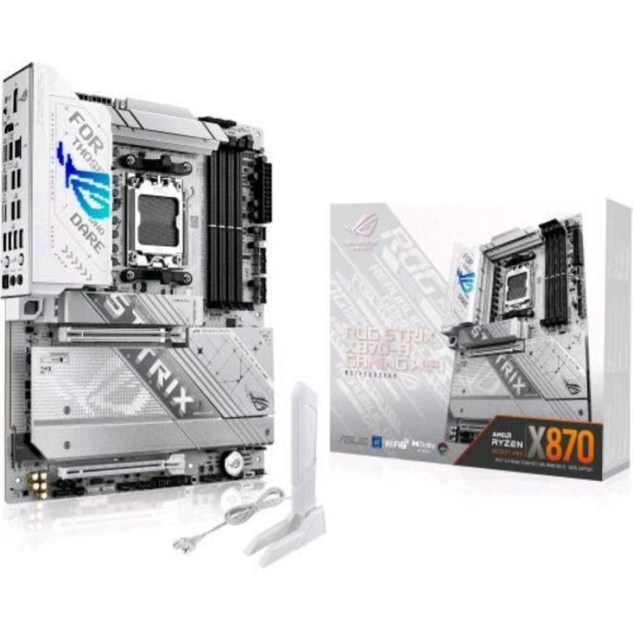 Asus rog strix x870-a gaming wifi amd x870 presa di corrente am5 atx