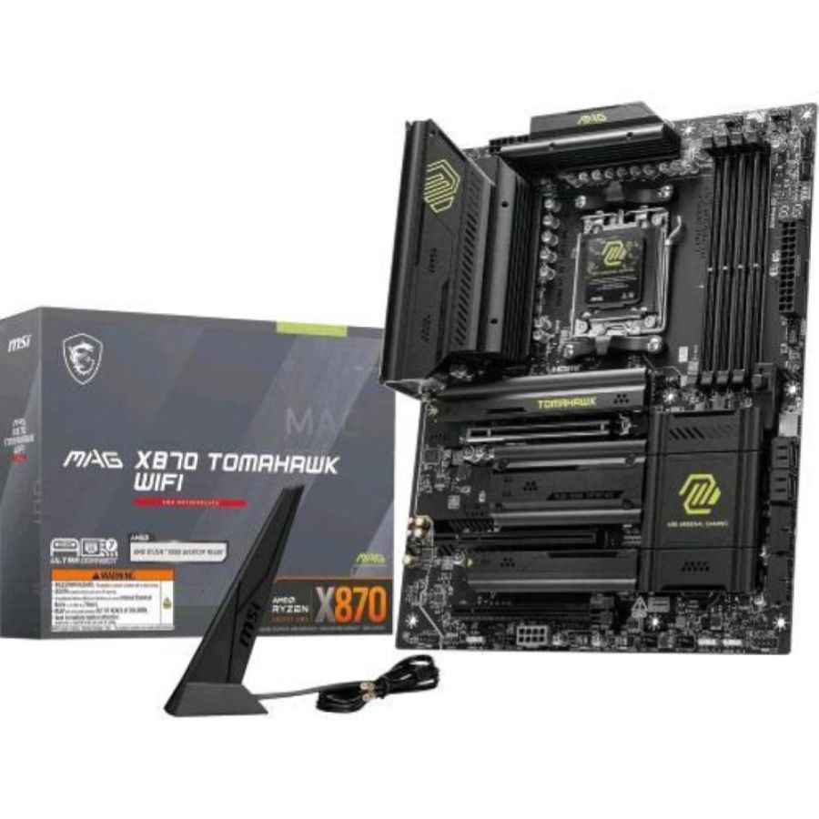 Msi scheda madre amd mag x870 tomahawk wifix870am54ddr53pci-ex164m.24sata32usb41usb 3.2 gen2x23usb3.2